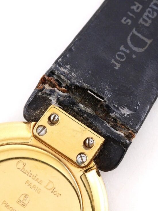 Dior Bakira Watches 47 153-2 blackDial Stainless Steel/leather Quartz Anal... main image 4